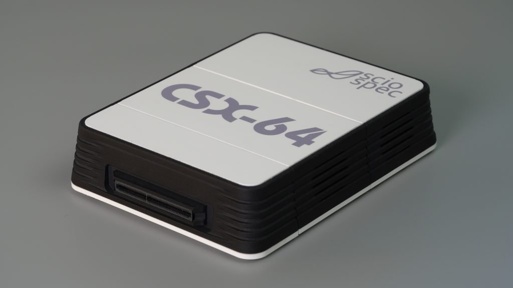 CSX-64 electrochemical sensor measurement setup with adapter card
