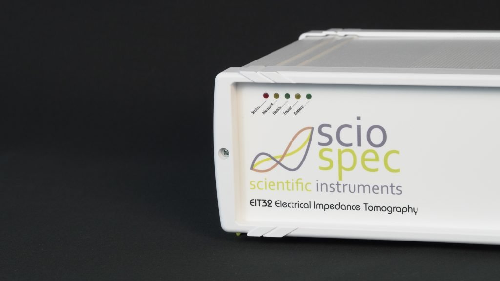 Sciospec EIT32 system, a high-precision instrument for bioimpedance measurements and medical applications.